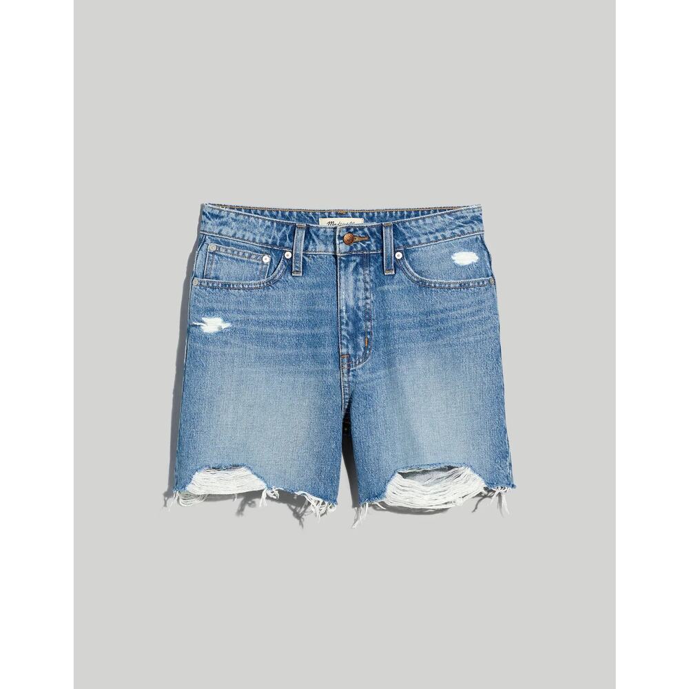 Madewell Curvy Denim Shorts Sz 22 Plus‎ Brockport Relaxed Mid Length NWT Summer